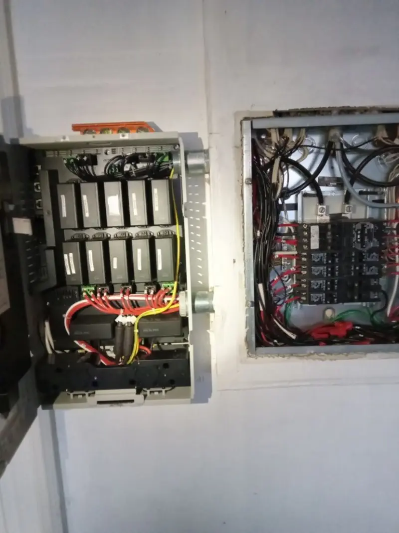 Electrical panel upgrade completed for Ring Doorbell Installation in Fort Lee